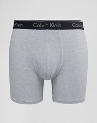 Боксеры-брифы в полоску Calvin Klein - Белый