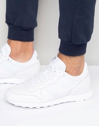 Nike Internationalist Prm Trainers In White 828043-100 - Белый