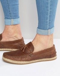 Светло-коричневые лоферы ASOS - Рыжий