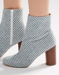 ASOS EMILIA Ankle Boots - Узор «в елочку»