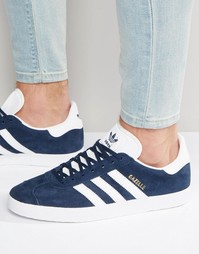 adidas Originals Gazelle Trainers In Navy BB5478 - Темно-синий