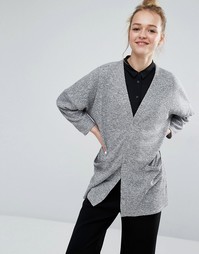 Легкий трикотажный джемпер Monki - Черный