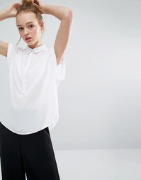 Рубашка без рукавов Monki - Белый