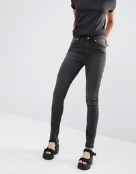 Облегающие джинсы Cheap Monday L34 - Cold black (черный)