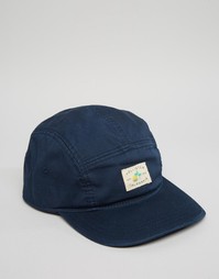 5-панельная кепка Hollister - Темно-синий