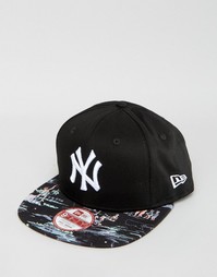 Бейсболка с принтом New Era 9Fifty NY Yankees - Черный