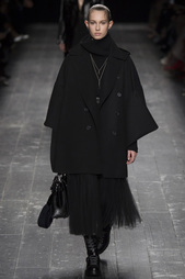 Полупрозрачная юбка Valentino