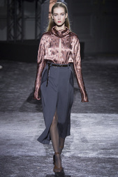 Шерстяная юбка Nina Ricci