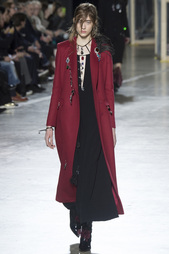 Шерстяное пальто Christopher Kane