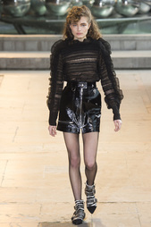 Юбка из лакированной кожи Isabel Marant