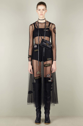 Полупрозрачное платье Red Valentino