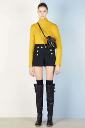 Шерстяные шорты Red Valentino