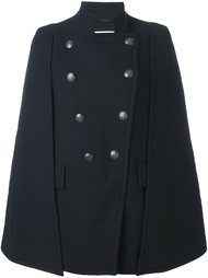 двубортное пончо  Pierre Balmain