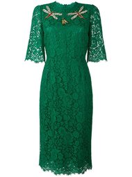 кружевное платье Dolce &amp; Gabbana