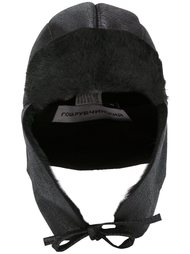 sheepskin lined pilot hat Gosha Rubchinskiy