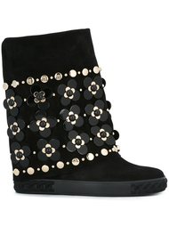 декорированные ботинки  Casadei