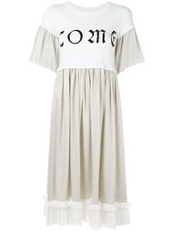 расклешенное платье Mm6 Maison Margiela