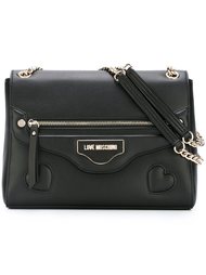 сумка на плечо с логотипом  Love Moschino