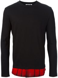 толстовка с контрастным подолом McQ Alexander McQueen