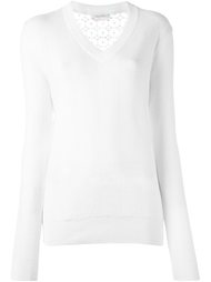 джемпер с цветочным кружевом See By Chloé