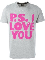 футболка 'PS I love you'  Ps By Paul Smith