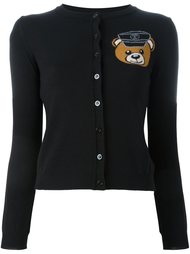 кардиган 'biker teddy bear' Moschino