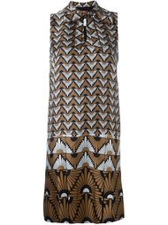 платье с геометрическим узором Max Mara Studio
