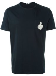 футболка с нашивкой Moncler