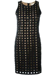 перфорированное платье  Michael Michael Kors