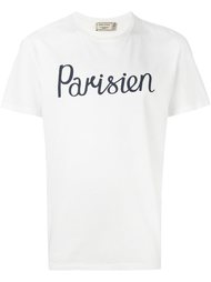 футболка 'Parisien' Maison Kitsuné