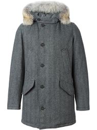 куртка с меховой отделкой  Woolrich