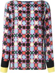 топ с узором  Emilio Pucci