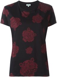 футболка с принтом тигров  Kenzo