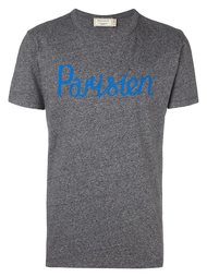 футболка 'Parisien' Maison Kitsuné
