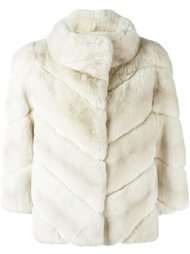 fur jacket Yves Salomon