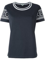 футболка с контрастной окантовкой  Kenzo