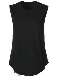 shirred back tank Raquel Allegra