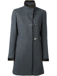 пальто с контрастными манжетами  Fay