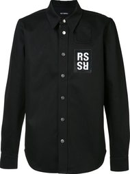 футболка на кнопках Raf Simons