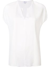 v-neck shortsleeved blouse Vince