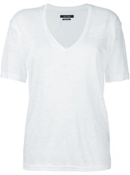 классическая футболка с V-образным вырезом Isabel Marant