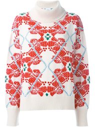 свитер с цветочным узором  Barrie