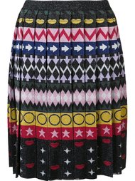 multi print pleated skirt Mary Katrantzou