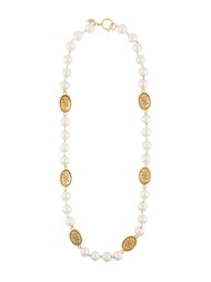pearl crown necklace Chanel Vintage