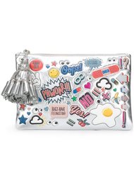 клатч 'All-over Stickers Georgiana' Anya Hindmarch