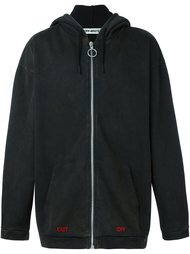 толстовка на молнии с капюшоном Off-White