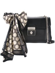 сумка на плечо с цепочной лямкой Love Moschino