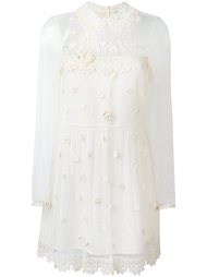 кружевное платье Red Valentino