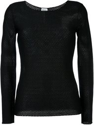 трикотажный топ Armani Collezioni
