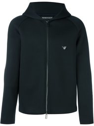 толстовка на молнии с капюшоном  Emporio Armani